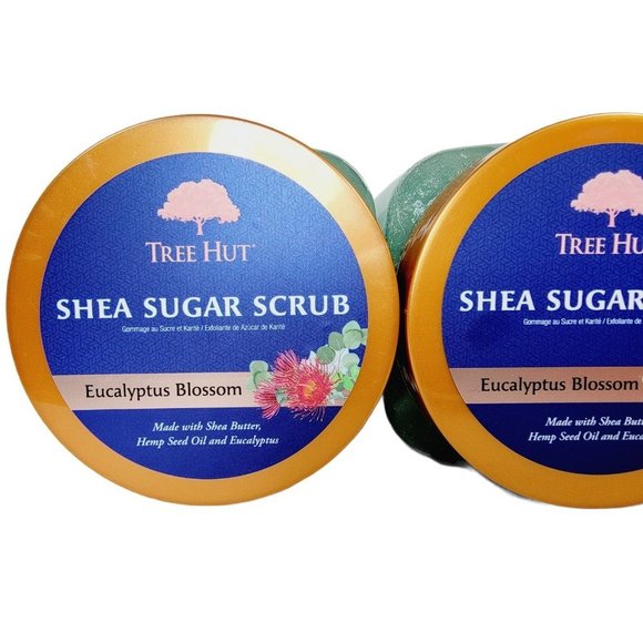 2 Tree Hut Shea Sugar Scrub EUCALYPTUS BLOSSOM - Picture 6 of 10